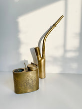 Load image into Gallery viewer, Vintage Brass Smoking Pipe