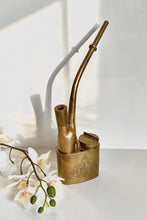 Load image into Gallery viewer, Vintage Brass Smoking Pipe
