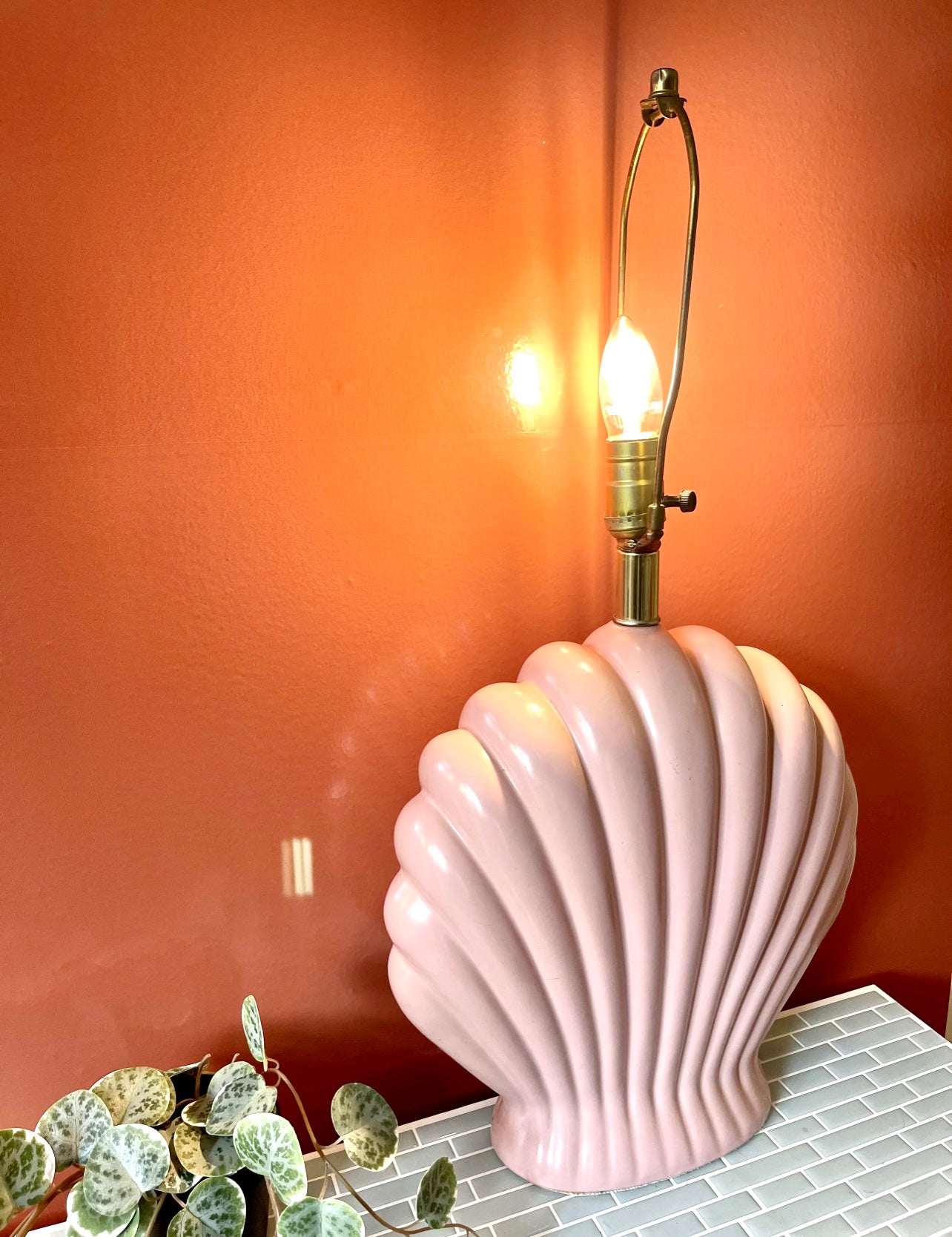 Art hot Déco Shell Lamp