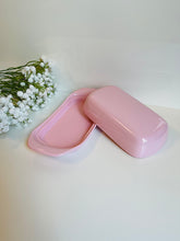 Load image into Gallery viewer, Vintage Pink Butter Dish

