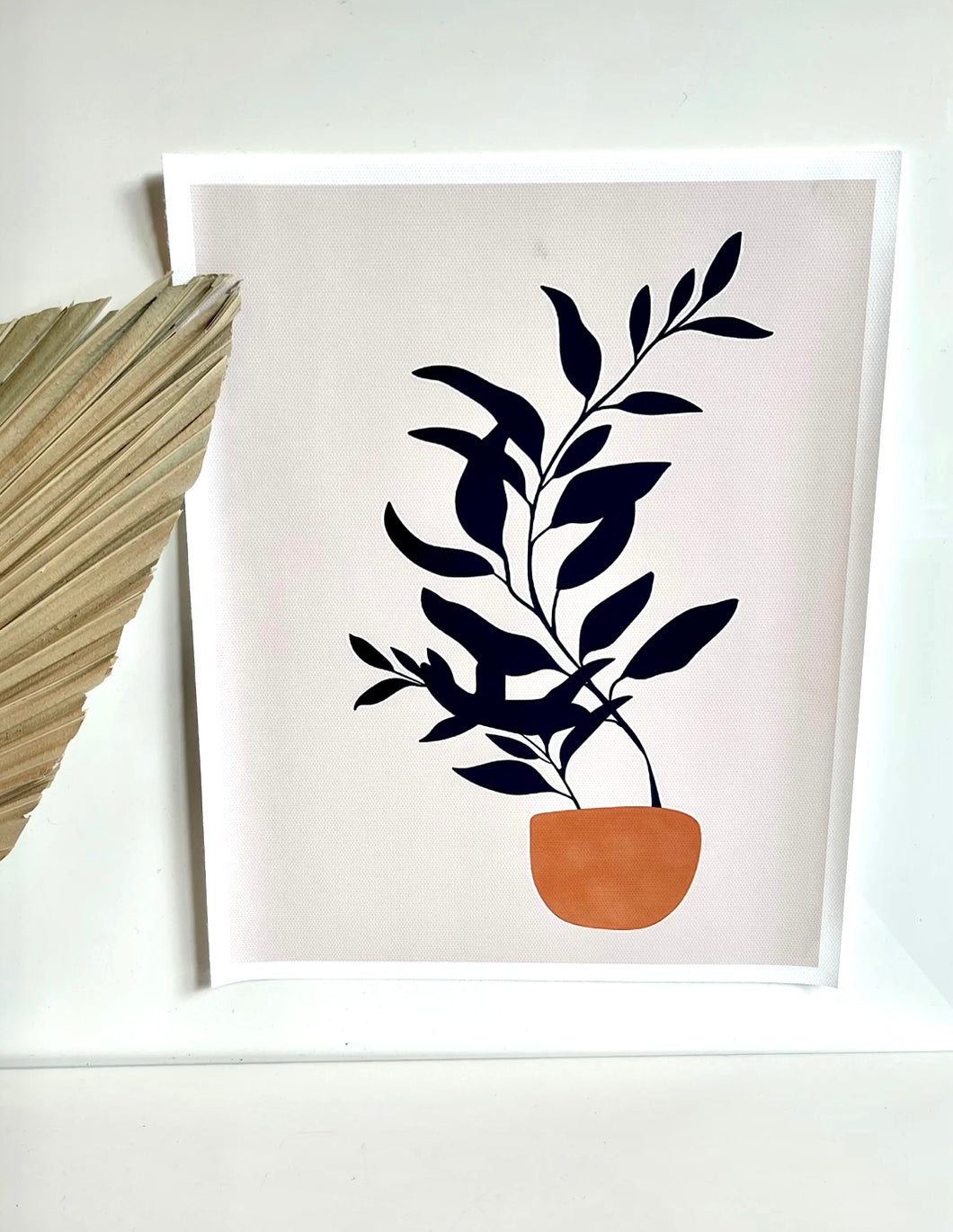Minimalist Plant Canvas Print